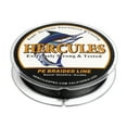 thumbnail image 1 of HERCULES Super Cast 100M 109 Yards Braided Fishing Line 90 LB Test for Saltwater Freshwater PE Braid Fish Lines Superline 8 Strands - Black, 90LB (40.8KG), 0.50MM, 1 of 9