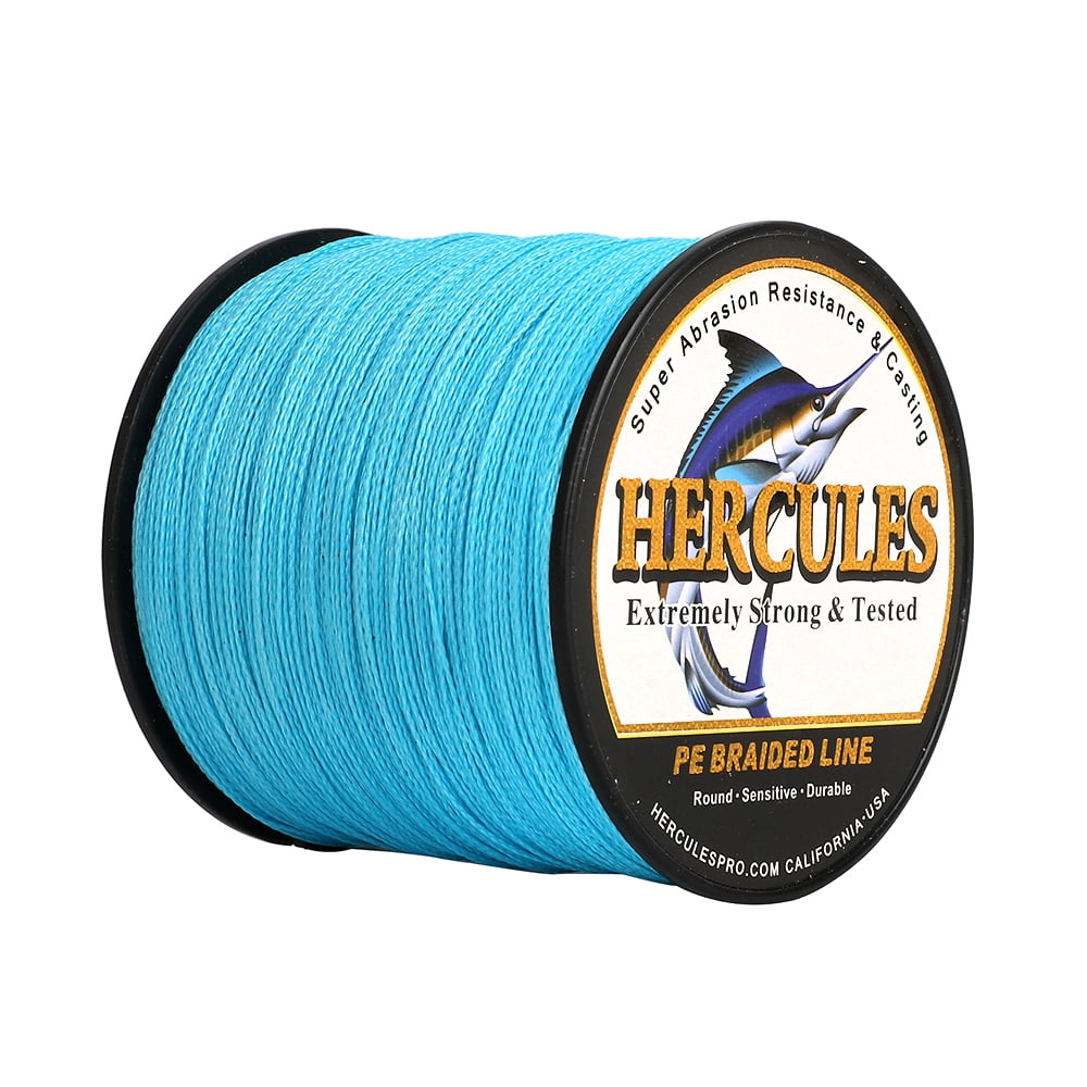 HERCULES Super Strong 300M 328 Yards Braided Fishing Line 70 LB Test ...