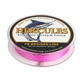 thumbnail image 1 of HERCULES Super Strong 500M 547 Yards Braided Fishing Line 15 LB Test for Saltwater Freshwater PE Braid Fish Lines 4 Strands - Pink, 15LB (6.8KG), 0.16MM, 1 of 9