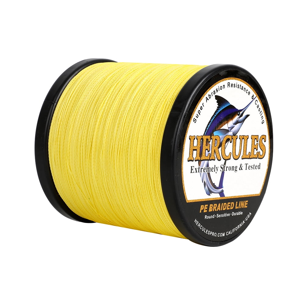 Fishing Line In Rocks HERCULES Super Strong 500M 547 Yards Braided Fishing Line 90 LB Test ...
