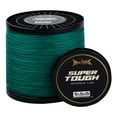 thumbnail image 1 of HERCULES Super Tough Braided Fishing Line 4 Strands / 8 Strands, 4lb - 160lb Braid Lines, 150/300/500/1000 Yards for Saltwater 15 pounds test Moss Green 15LB (300 Yards) - 4 Strands, 1 of 6