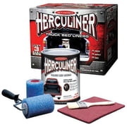 HERCULINER Brush-on Bed Liner Kit, Black, 1 gal