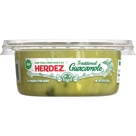 HERDEZ Guacamole Mild Cup 8 oz