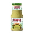 thumbnail image 1 of HERDEZ Guacamole Salsa Medium, Tortilla Chip Dip, Shelf Stable, 15.7 oz Glass Jar, 1 of 16