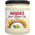 HERDEZ Queso Blanco Dip, Cheese Dip with Jalapenos, ShelfStable