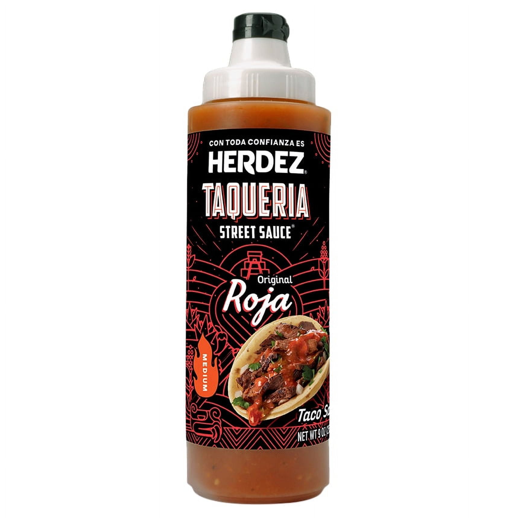 HERDEZ TAQUERIA STREET SAUCE, 9 oz Pack Of 8