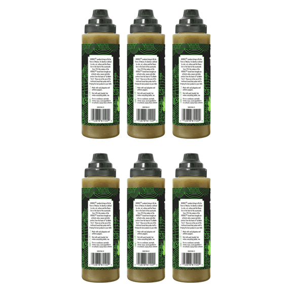 HERDEZ TAQUERIA STREET SAUCE Original Verde Mild Taco Sauce, Shelf Stable, 9 oz (Pack of 6)