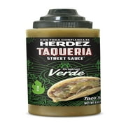 HERDEZ TAQUERIA STREET SAUCE Original Verde Mild Taco Sauce, Shelf Stable, 9 oz (Pack of 8)