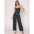 thumbnail image 1 of HERE&NOW Women's Printed Jump Suit Dress Sleeveless Casual Strappy Summer Wear Slip On Attched Top And Bottom Set, 1 of 7