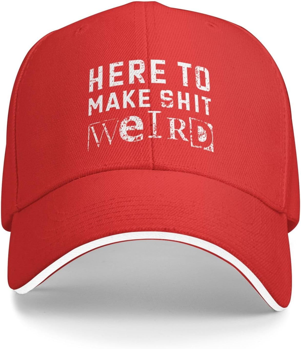 HERE to Make Shit Weird Hat for Men Women Classic Baseball Cap Low