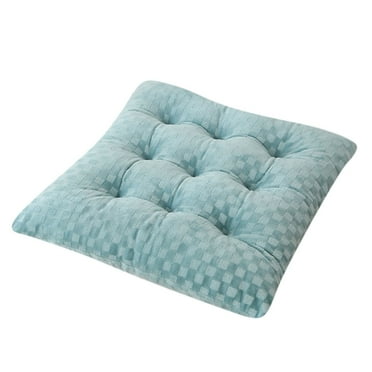 HERESOM Crystal Velvet Small Lattice Cushion Beautiful Hip Cushion Chair Cushion Multi-purpose Car Cushion Breathable Height-increasing Chair Cushion