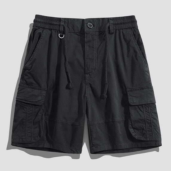 HERESOM Men's Hiking Cargo Shorts, Quick Dry Stretch Tactical Outdoor Shorts, Lightweight Camping Shorts Summer Short with Multi Pockets