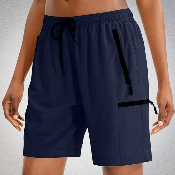 HERESOM WoMen's Plus Size Shorts Fashion Daily Solid Casual Outing Shorts Pants