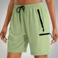 thumbnail image 1 of HERESOM WoMen's Plus Size Shorts Fashion Daily Solid Casual Outing Shorts Pants, 1 of 6