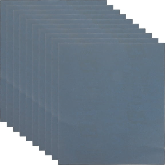 HERFIER 10 Sheets Bird Cage Liner Bird Gravel Paper Parrot Cages Pads Abrasive Paper 11x9.04x0.04in