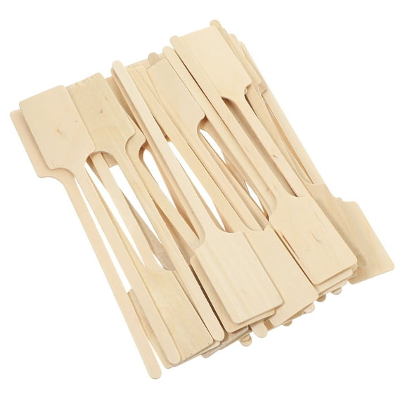 GETAJGHSD Disposable Coffee Stirring Paddle Wood For Home Daily Use Bar 100Pcs 6.3X1.1X0.08In