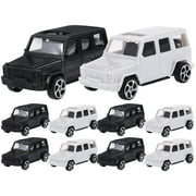 HERFIER 10pcs Mini Toy Cars for Car Playsets and Prizes