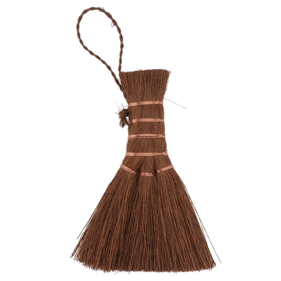 GETAJGHSD Kitchen Broom Practical Small Palm Copper Wire 1Pack 5.5x3.1in