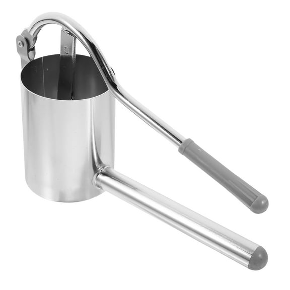 HERFIER 1pc Household Noodle Maker Kitchen Stainless Steel Noodle Press Machine (Silver) 8.65x6.29x2.95in