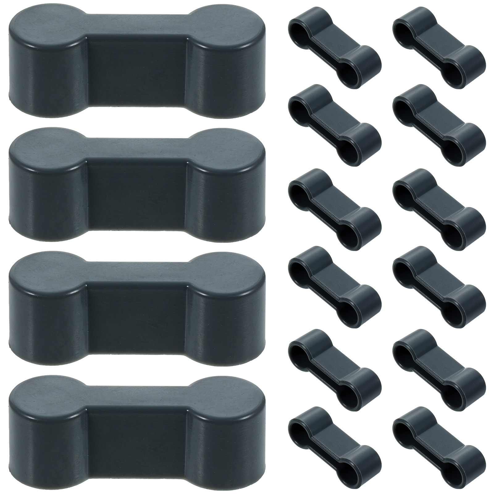 HERFIER 20pcs Train Track Buckle Plastic Railway Toy Compatible with Thomas Railway