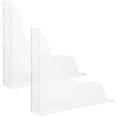 thumbnail image 1 of HERFIER 2Pcs Bathtub Splash Guard Thickened Acrylic Shower Splash Guard Tub Corner Guard 8.33x7x1.18in, 1 of 8