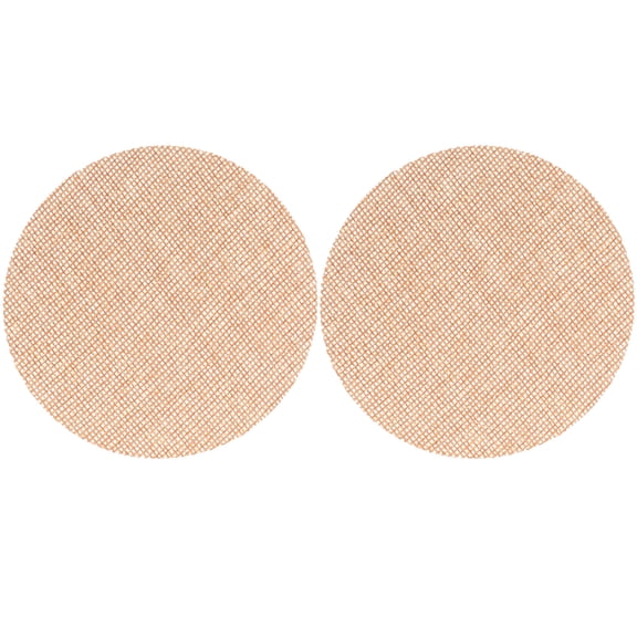 HERFIER 2pcs Lamp Shade Diffusers Hanging Lamp Fabric Barriers Light Shading Tools Lampshade Shading Plates 3.93x3.93x0.04in