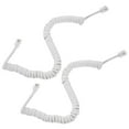 thumbnail image 1 of HERFIER 2pcs Telephone Cords Phone Cords Handset Cords Coiled Telephone Handset Cord 9.04x0.59x0.59in, 1 of 8