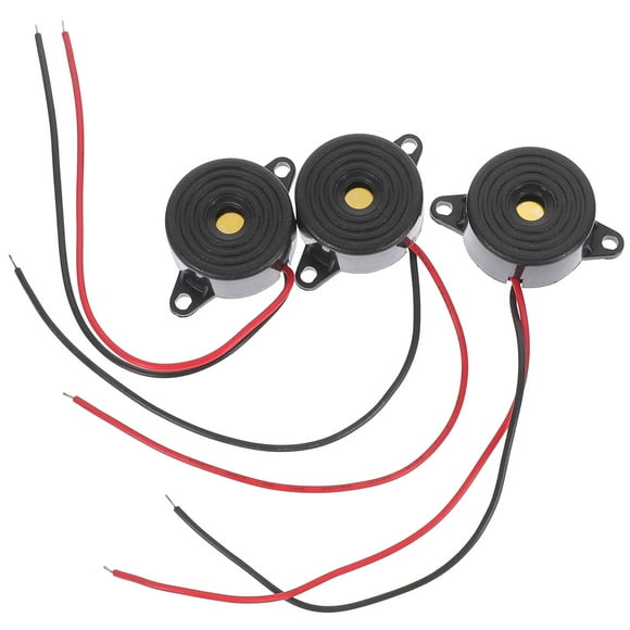 HERFIER 3Pcs Active Piezo Buzzer Electric Buzzer Home Buzzer Alarm Sounders Practical Buzzer ( -20-B )