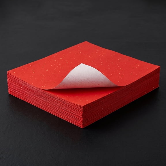 GETAJGHSD Red Fu Character Chinese Practice Paper Sheets, 40 Sheets for Traditional Writing and Art