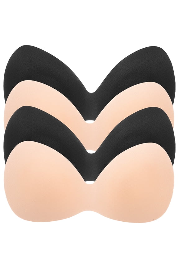 4Pcs Integrated Bra Pads Sports Bra Inserts Pad Sports Bra Inserts Sports Bra Accessories 10.22x4.72x1.18in
