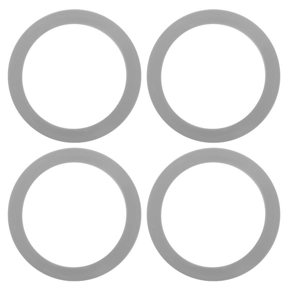 HERFIER 4pcs Blender Replacement Gaskets Rubber Rings Seal Rings Blender Gaskets Parts Compatible for Oster 2.55x2.55x0.04in