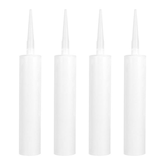 GETAJGHSD Refillable Caulk Tubes Homeowners 4Pcs 12.97X1.89X1.89in