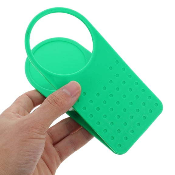 HERFIER 4-Pack Portable Desk Cup Holder Clips for Tabletop, Side Clamp for Drinking Cups, Teacups, Water Bottles - Random Colors, 6.29x2.95x2.55in