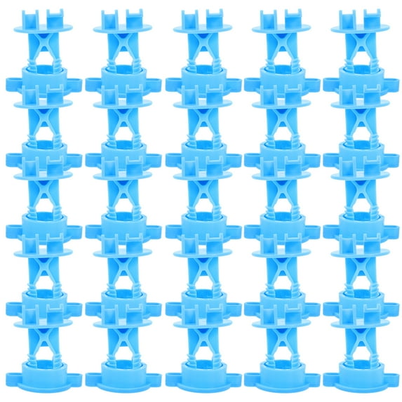 HERFIER 50Pcs Electric Fence Insulators Device Replacement Farm Fence Wire Insulators 2.32x1.89x1.49in