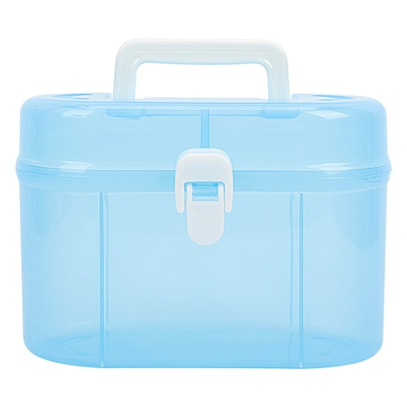 HERFIER Cabilock Plastic Storage Bin for Art and Office