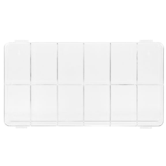 HERFIER Clear Acrylic 6-Grid Display Case for Collectibles & Action Figures