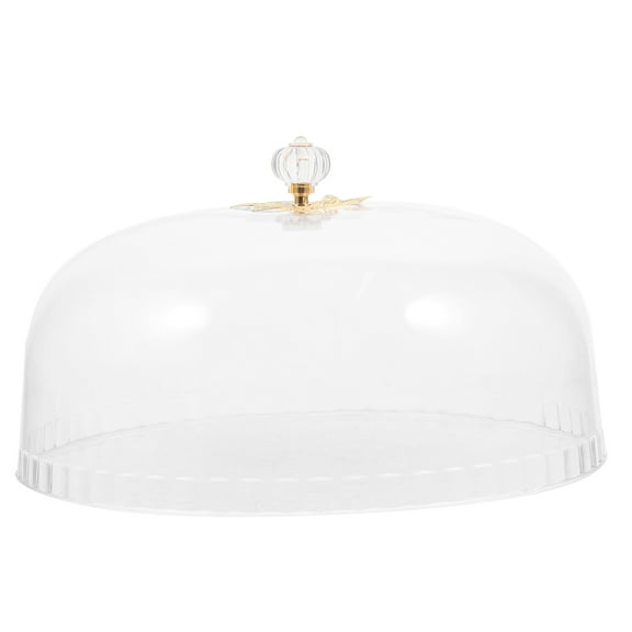 GETAJGHSD Elegant Clear Dome for Cake in Round Shape 1Pcs 10.4In