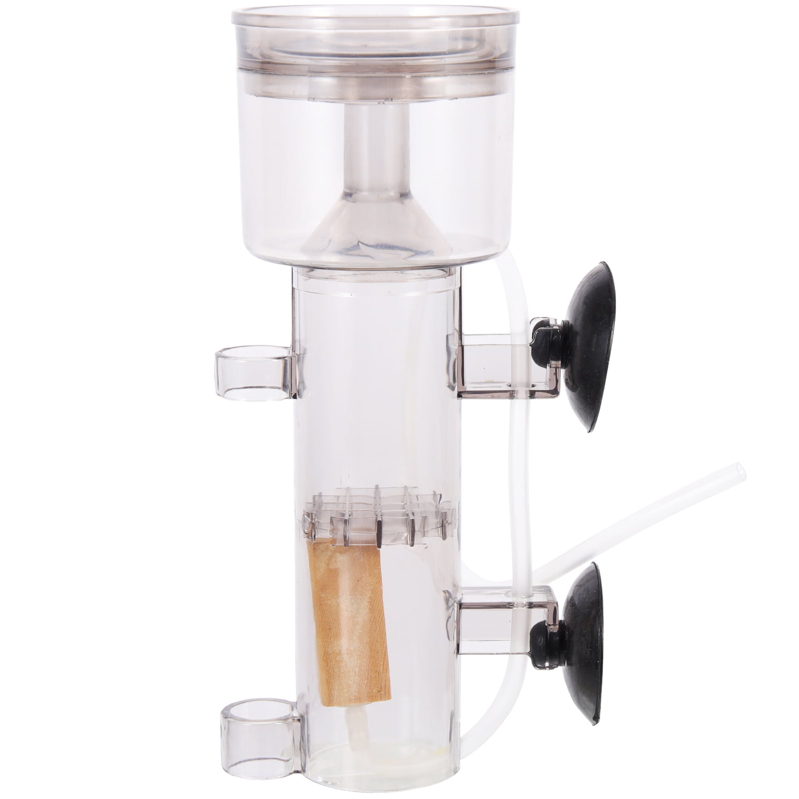 View of HERFIER Fish Tank Protein Skimmer Professional Protein Skimmer Acrylic ...