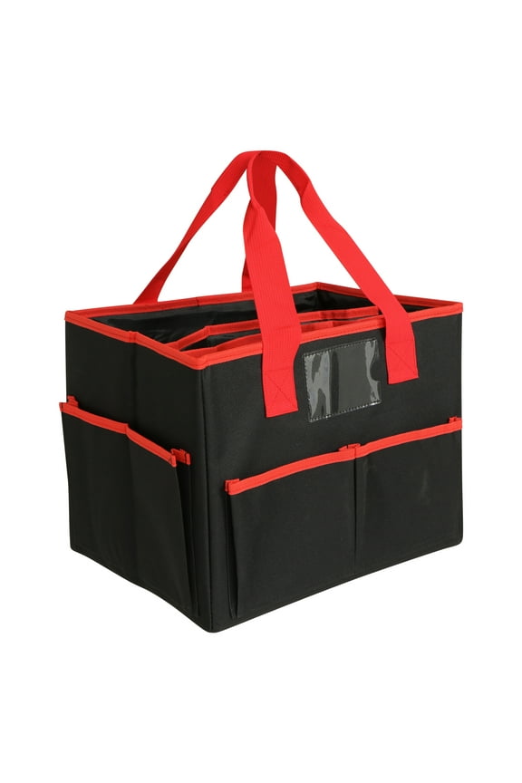 Large Capacity Teacher Tote Bag - Black