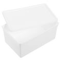 thumbnail image 1 of HERFIER Laundry Powder Box Dryer Sheet Holder Laundry Room Box Washing Powder Storage Holder 6.6x4.32x2.95in, 1 of 9