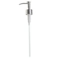 thumbnail image 1 of HERFIER Soap Dispenser Lids Stainless Steel Rust Proof Lotion Dispenser Pump Insert for Bottle 9.43x2.48x1.18in, 1 of 8