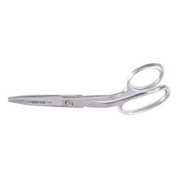 HERITAGE GP718CB Shear, Curved Handle, Blunt Tip, 8-7/8-Inch