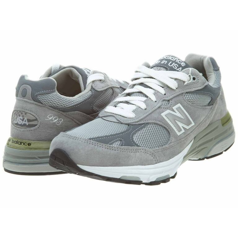 New Balance 993 Grey/White Men's MR993GL Size 10.5 Medium New Balance 993 Grey/White Men's MR993GL Size 10.5 Medium