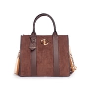 U.S. Polo Assn Womens Brown Heritage Tote