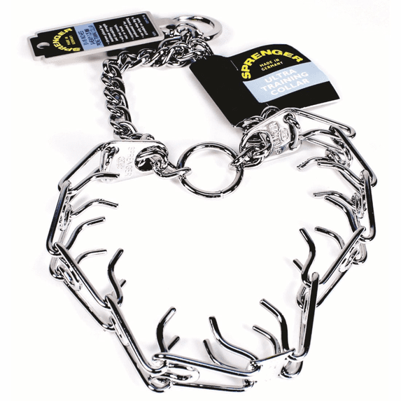 Sprenger Ultra Plus Prong Dog Training Collar 3.25MM Large Chrome