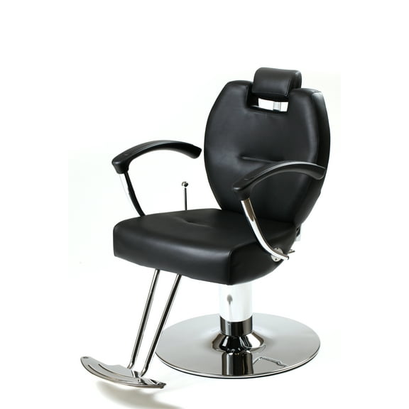 HERMAN All purpose Styling Chair Black Ideal for Beauty Salon, Barbershop, Styling stations