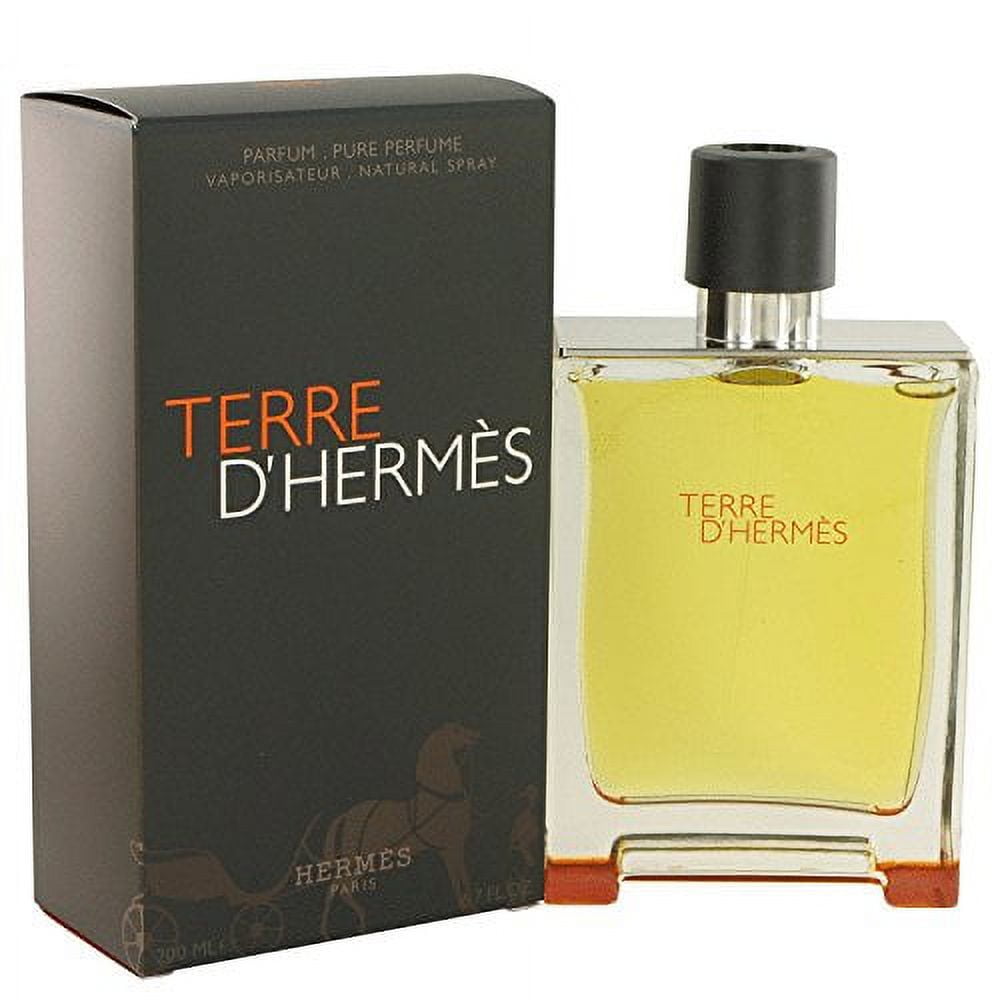 HERMES Terre D'Hermes Men 6.7 oz Pure Perfume Spray