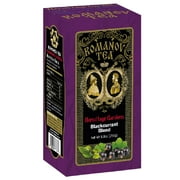 HERMITAGE GARDENS - 100% Pure Ceylon Black Leaf  With Blackcurrant  Lemon Flavors. (3 Pack)