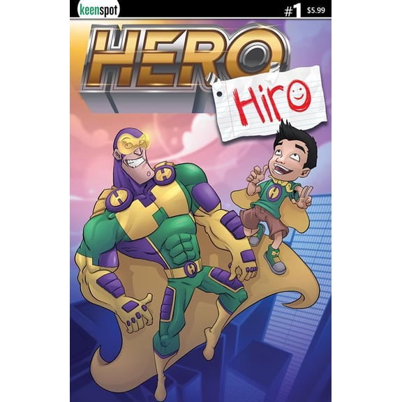 HERO HIRO #1 CVR A MICHAEL ADAMS Ex Posse Holdings Comic Book 2025