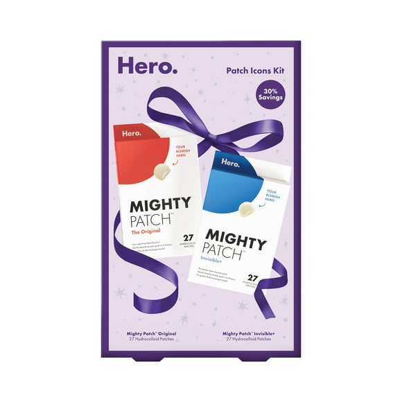 Hero Cosmetics Mighty Patch Icons 2-Piece Acne Patch Kit, 54 Count